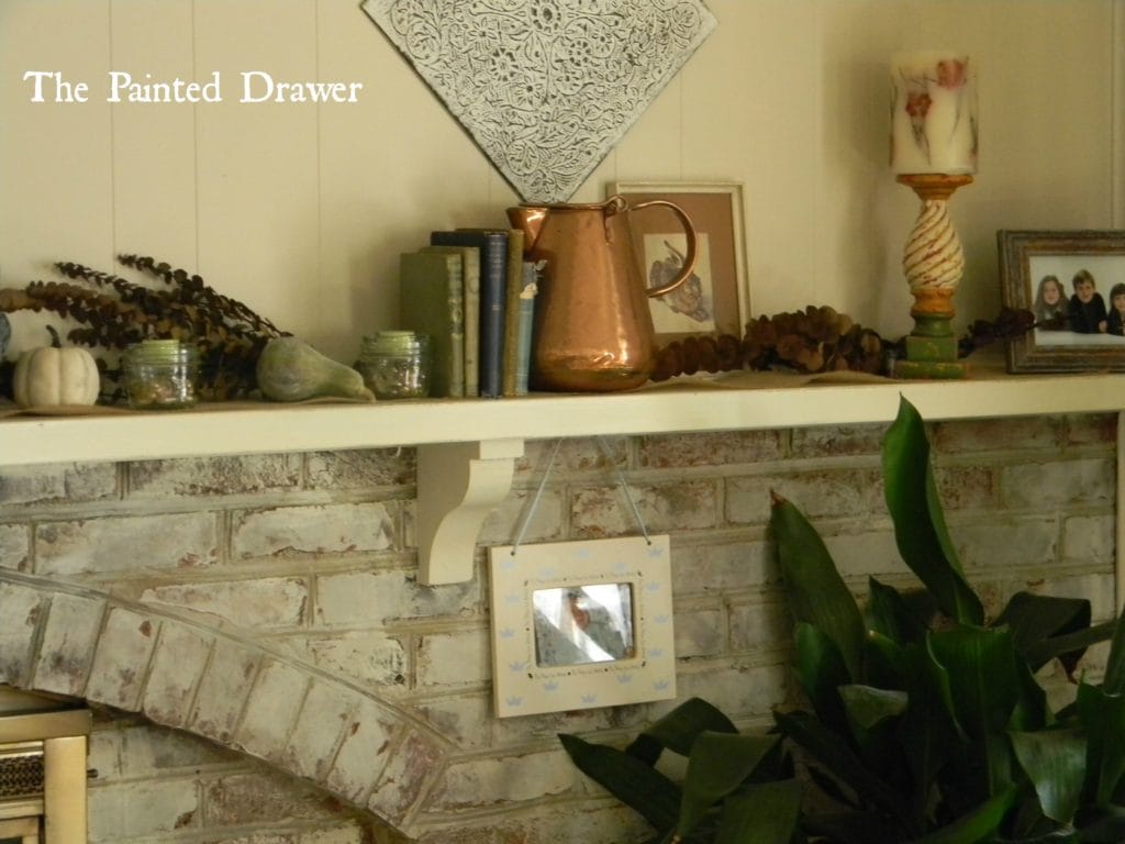 Whitewashed Brick www.thepainteddrawer.com