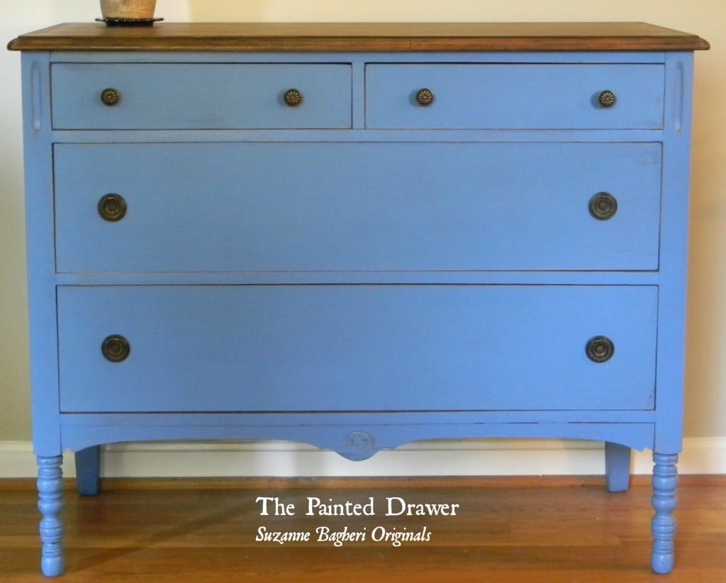 Farmhouse Blue Dresser