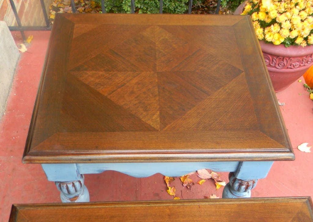 Vintage Table Refinished Top