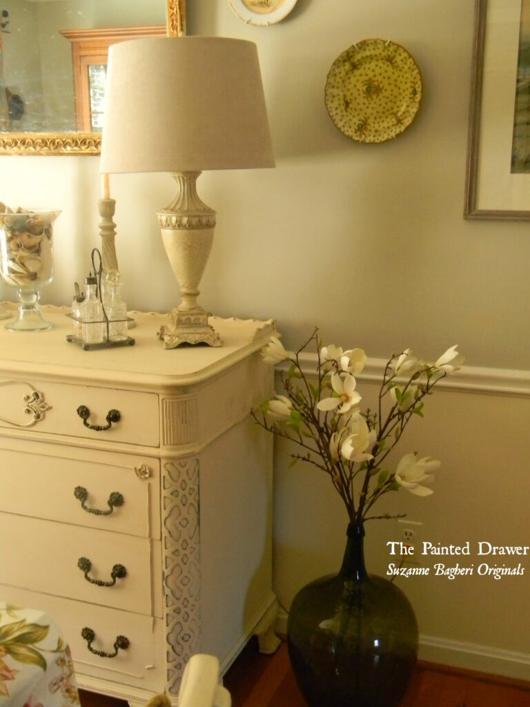 Lace Panel Dresser