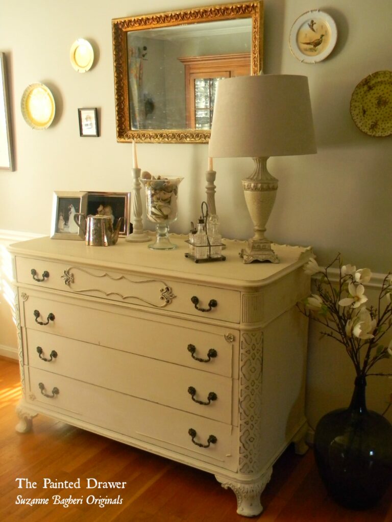 Lace Panel Dresser