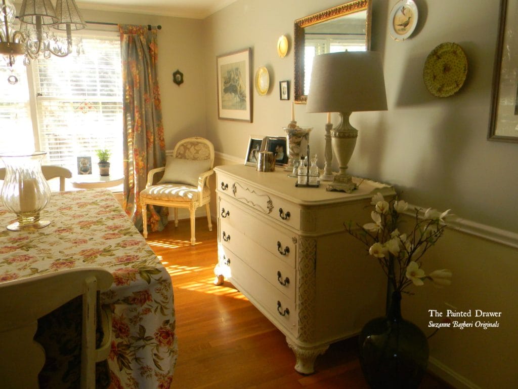 Lace Panel Dresser