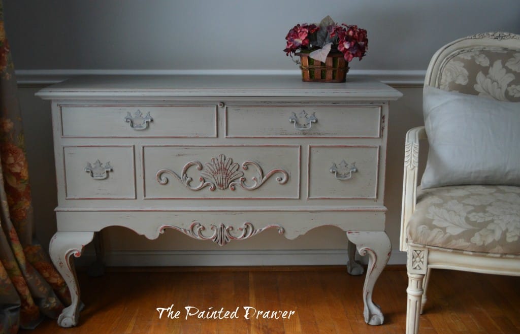 Vintage Cedar Chest www.thepainteddrawer.com