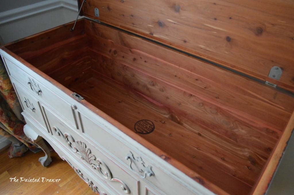 Cedar Chest www.thepainteddrawer.com