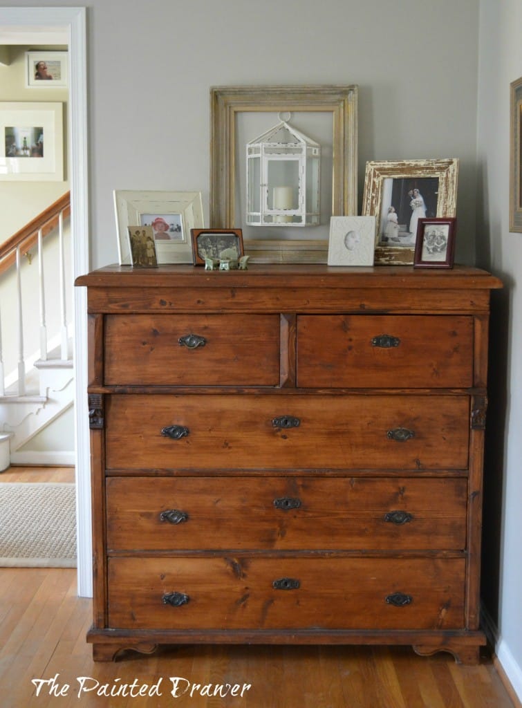 Antique Farmhouse Chest www.thepainteddrawer.com