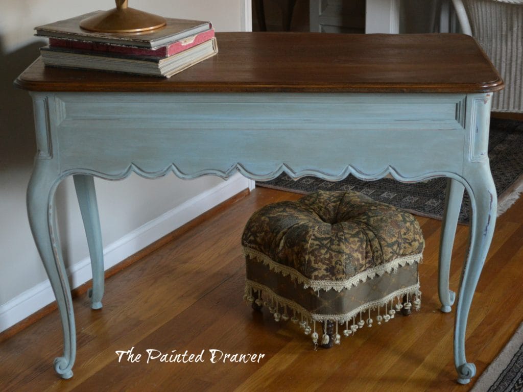 Vintage Table www.thepainteddrawer.com