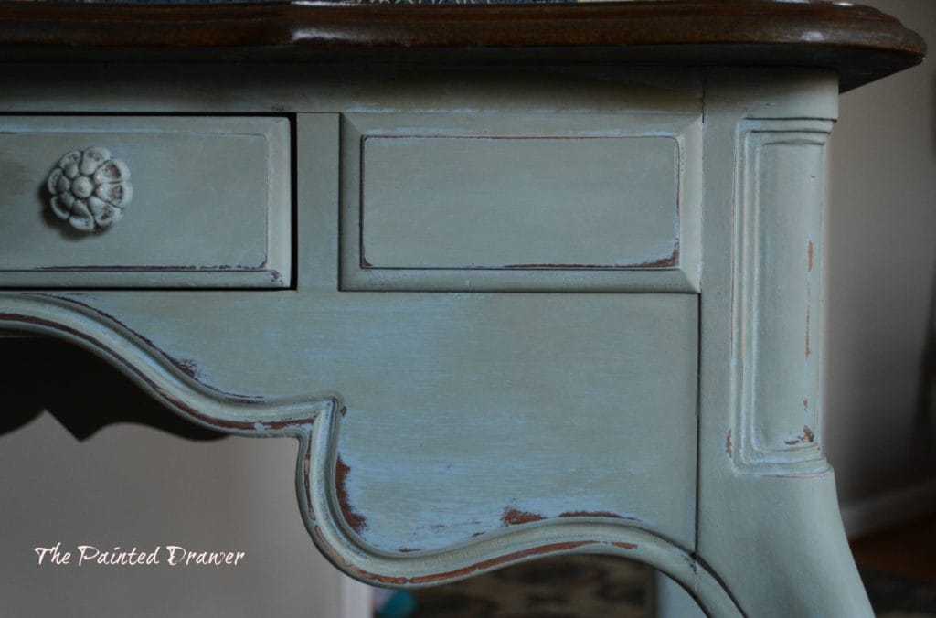 Layered Chalk Paint www.thepainteddrawer.com