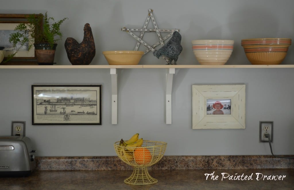 Ikea Shelves www.thepainteddrawer.com