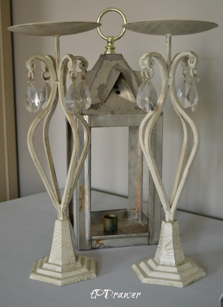 vintage candlesticks www.thepainteddrawer.com