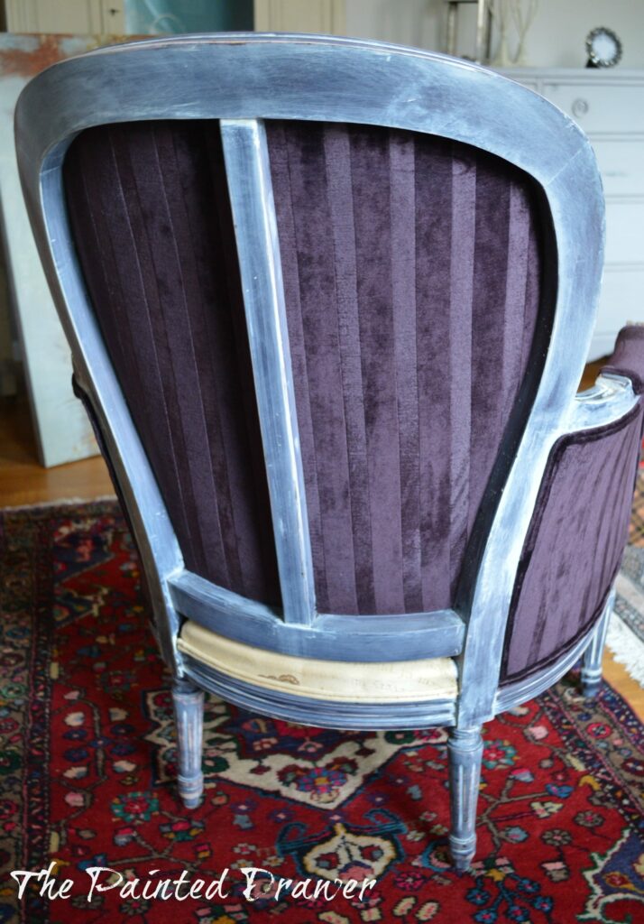 Vintage French Chair www.thepainteddrawer.com