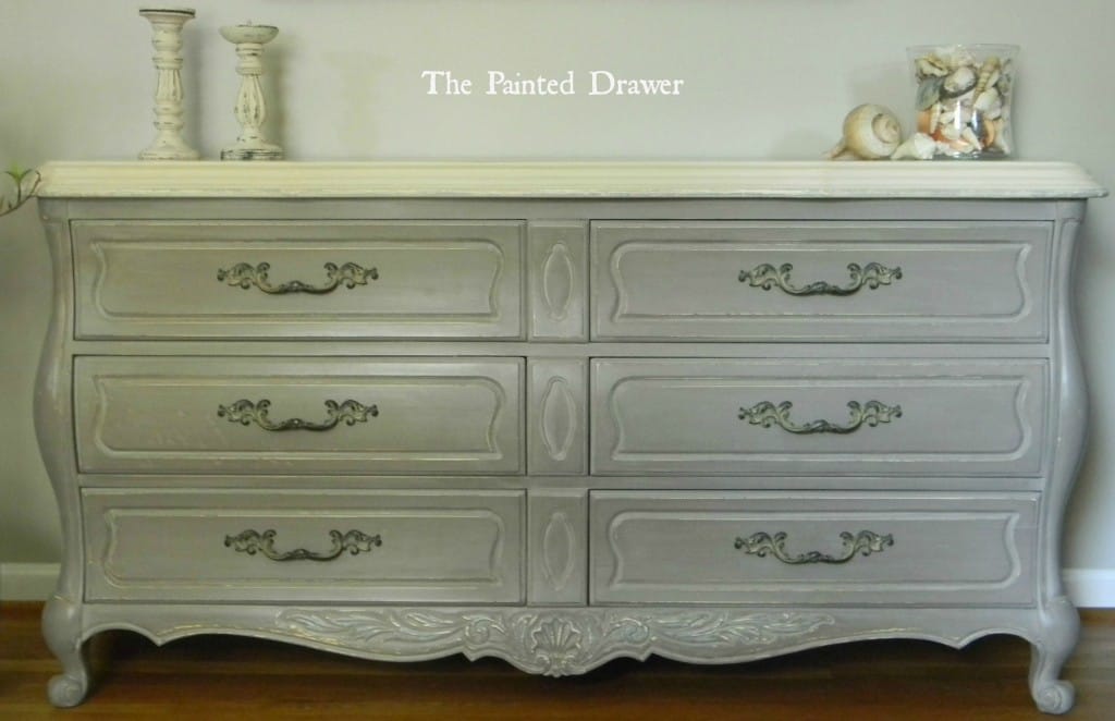 Vintage French Dresser www.thepainteddrawer.com