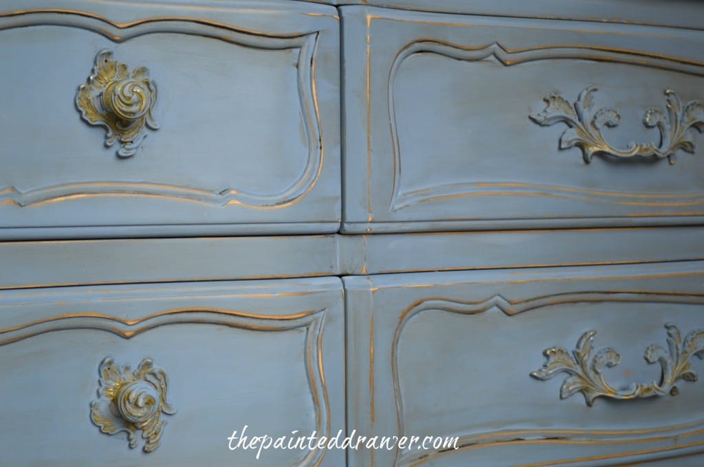 Vintage French Dresser www.thepainteddrawer.com