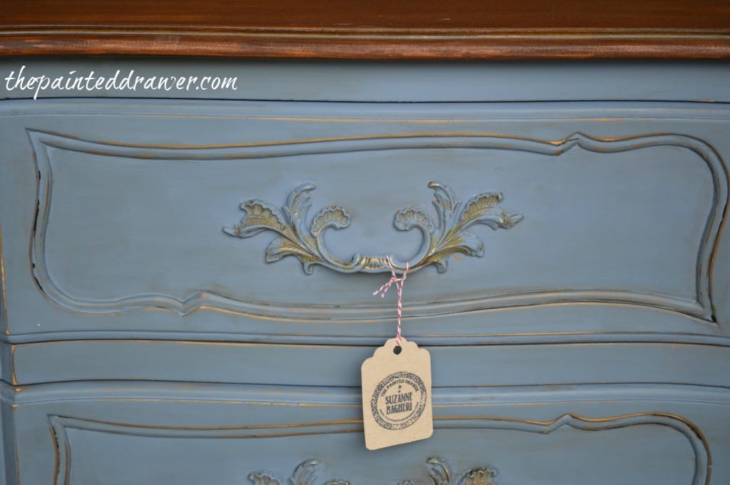 Vintage French Dresser www.thepainteddrawer.com