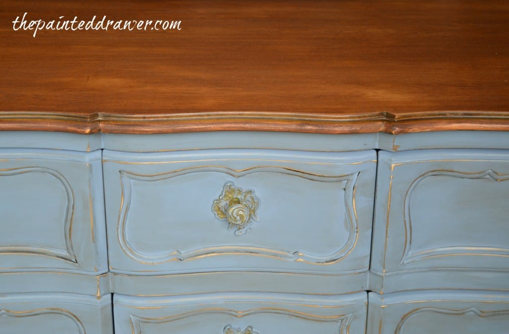 Vintage French Dresser www.thepainteddrawer.com