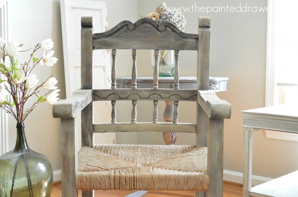 Farmhouse Chair www.thepainteddrawer.com