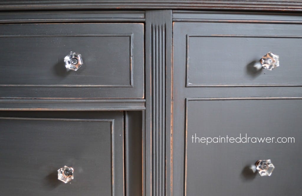 Midnight Sideboard www.thepainteddrawer.com