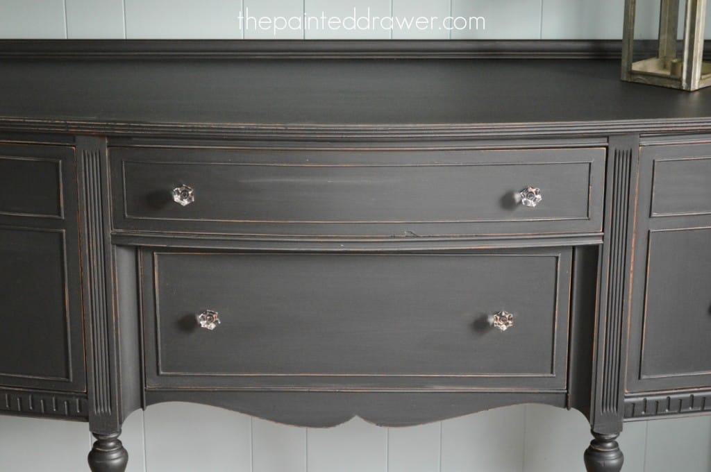 Midnight Sideboard www.thepainteddrawer.com