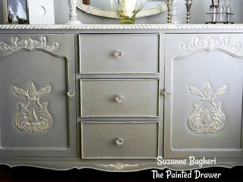 French Gray Sideboard in Annie Sloan 