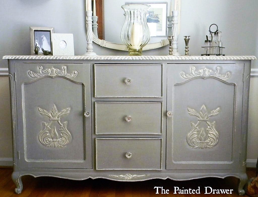 French Gray Sideboard in Annie Sloan