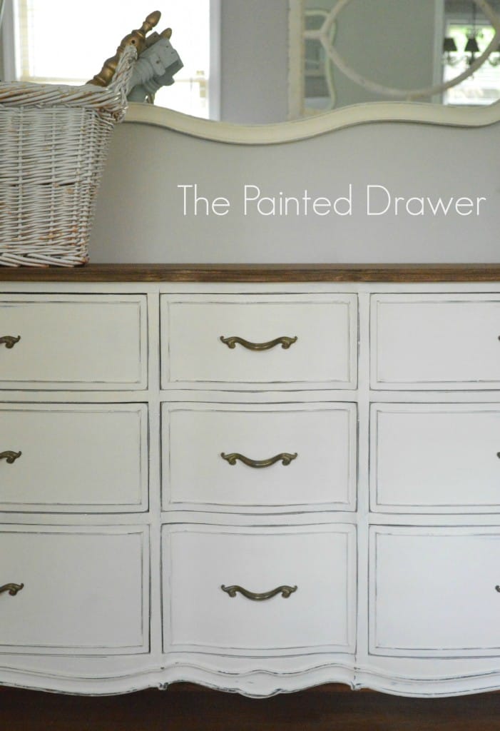 Vintage Drexel Dresser www.thepainteddrawer.com