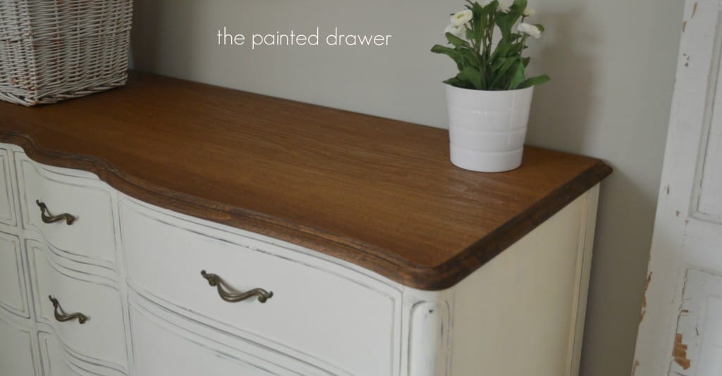 Vintage Drexel Dresser www.thepainteddrawer.com