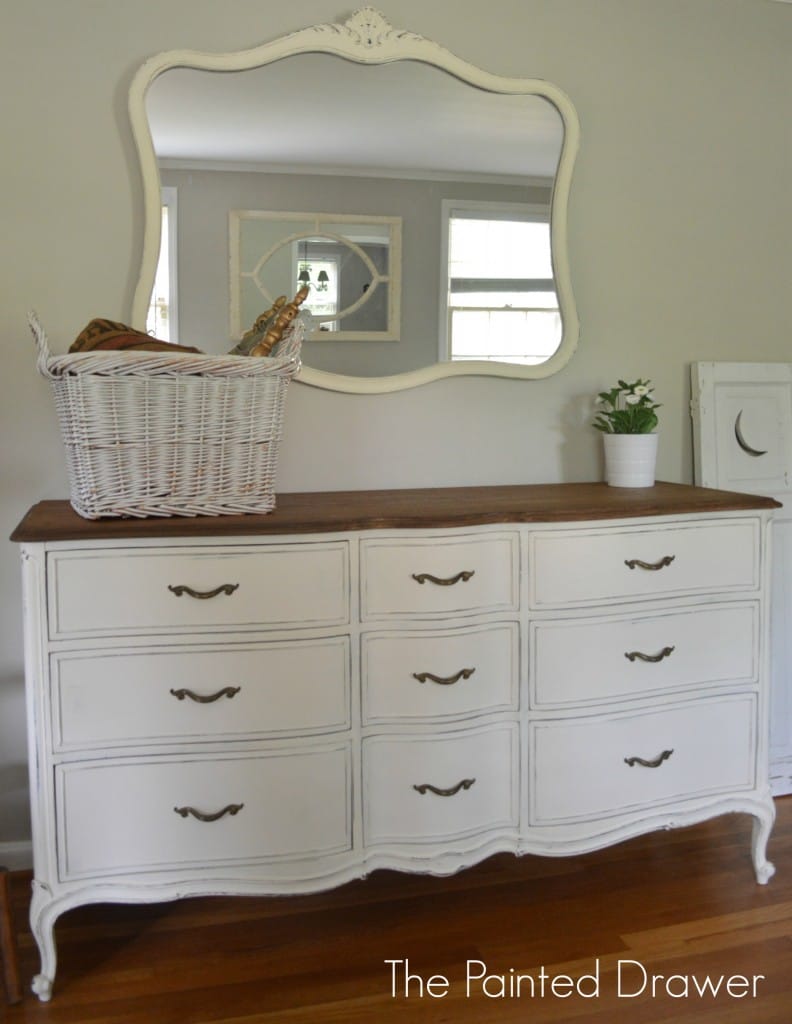 Vintage Drexel Dresser www.thepainteddrawer.com