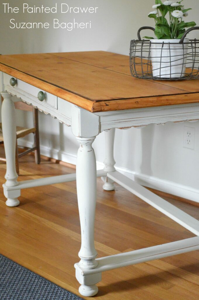 Cheery Cottage Table Makeover! Dixie Belle Farmhouse Green and