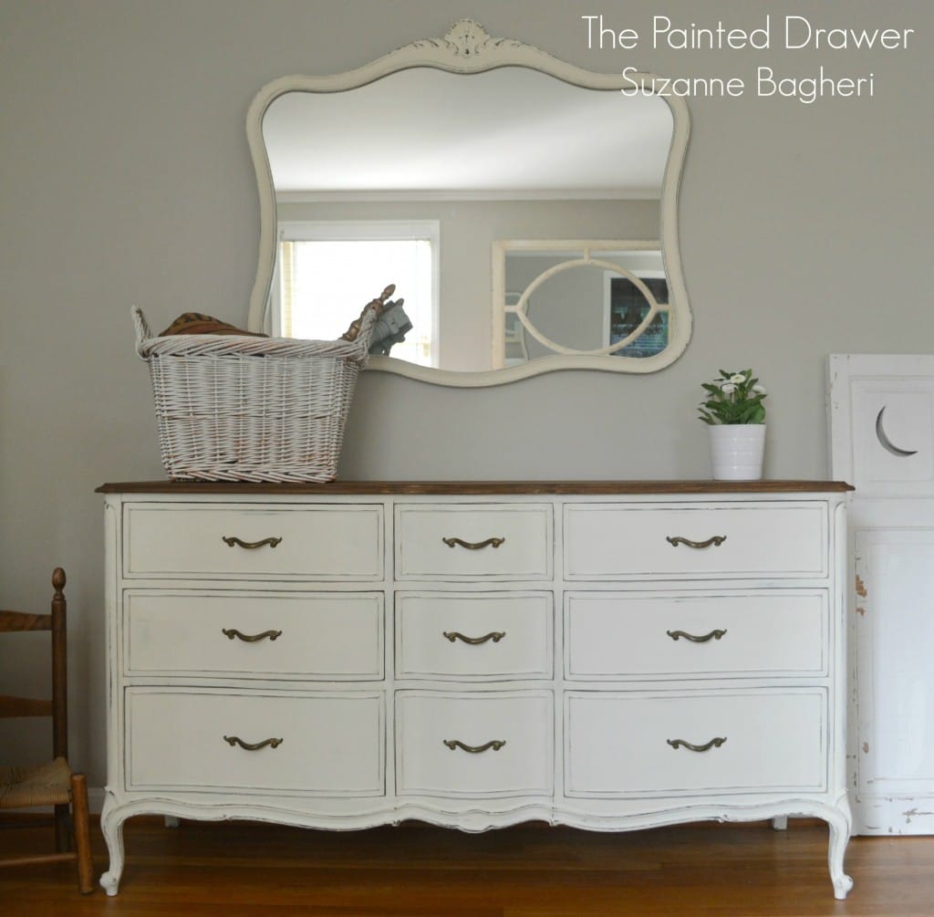 Vintage Drexel Dresser www.thepainteddrawer.com