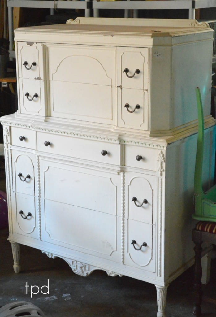 Vintage Chest www.thepainteddrawer.com