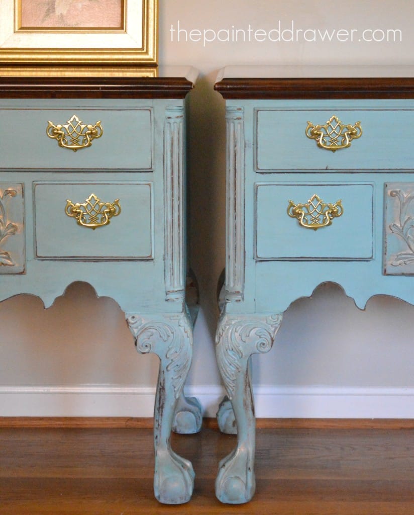 French Henredon Table www.thepainteddrawer.com