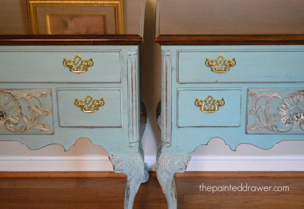 French Henredon Tables www.thepainteddrawer.com