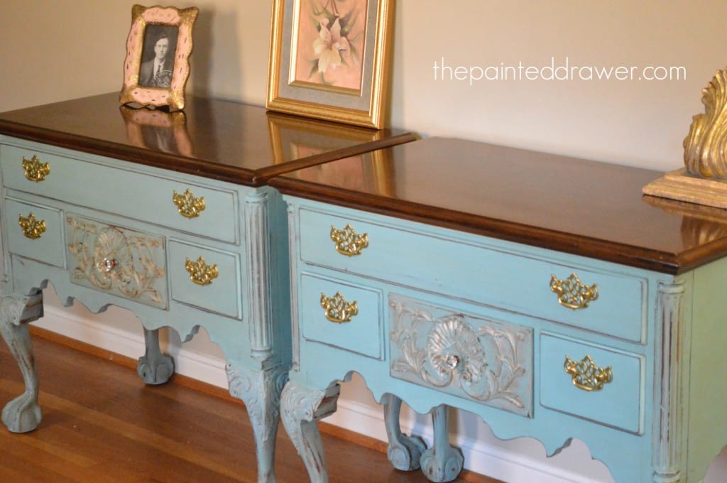 French Henredon Tables www.thepainteddrawer.com