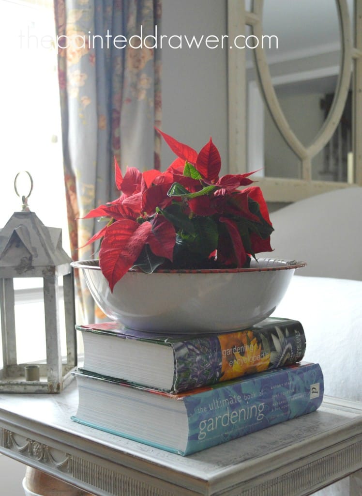 Vintage Enamelware Christmas Arrangement