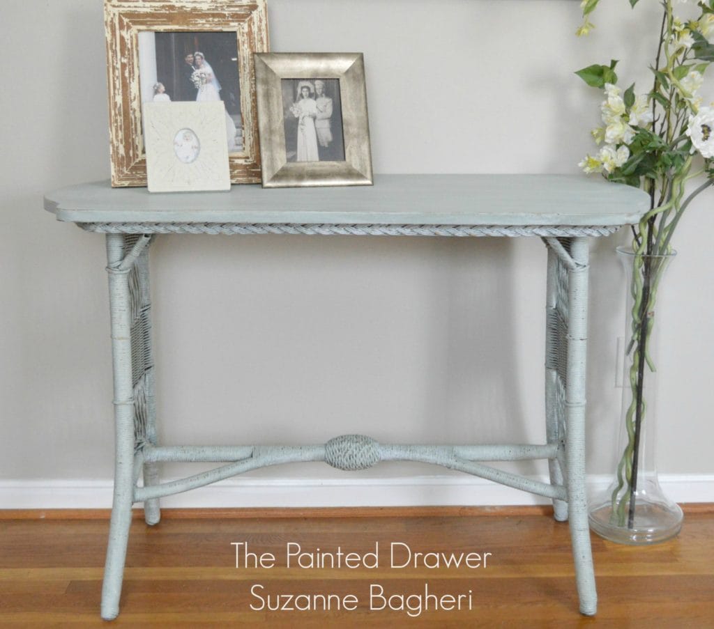 Basil Table www.thepainteddrawer.com