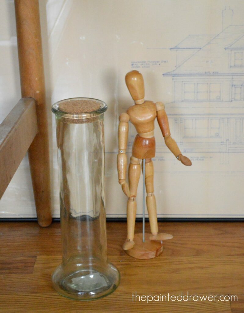 Wooden Mannequin www.thepainteddrawer.com