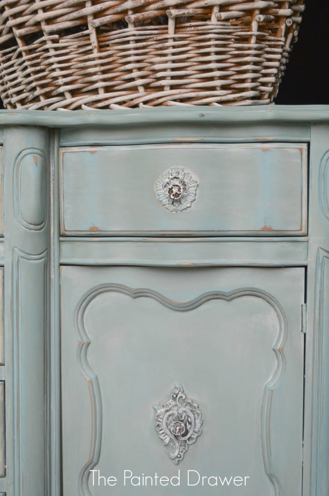 Provence with Whitewash www.thepainteddrawer.com