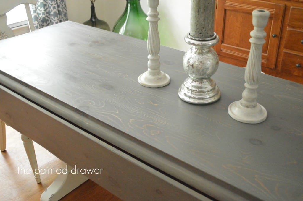 Farmhouse Table www.thepainteddrawer.com