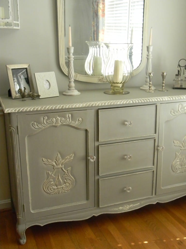 French Country Sideboard www.thepainteddrawer.com
