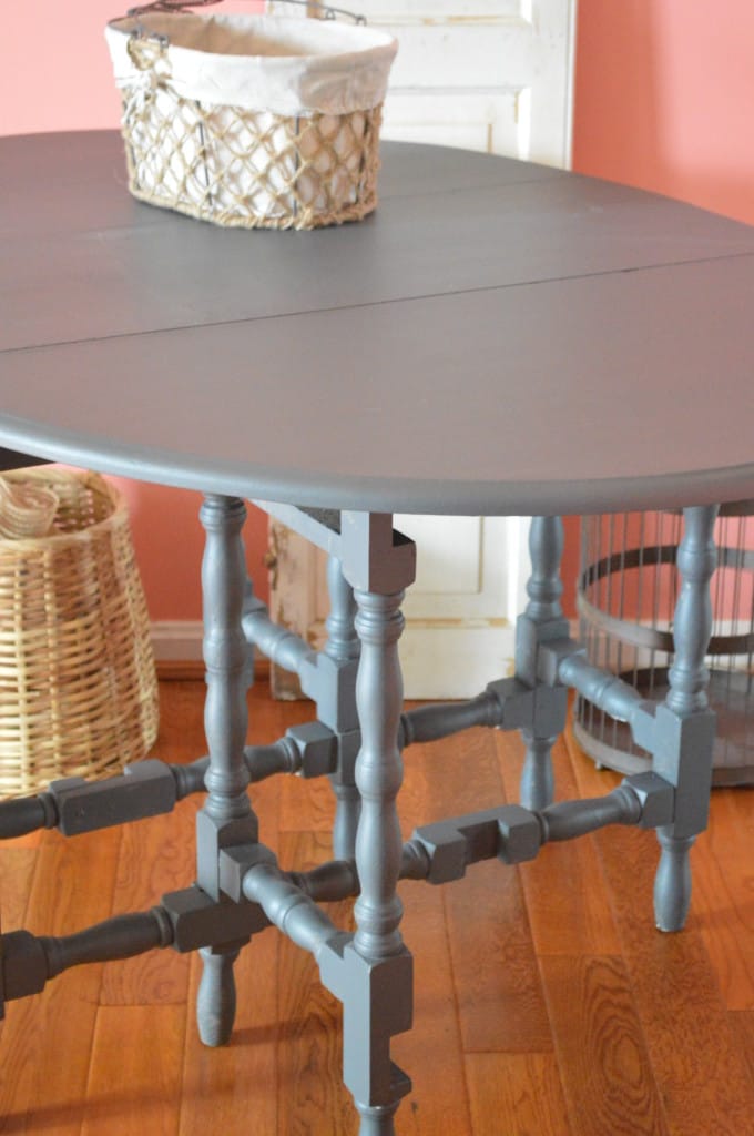 Gateleg Table www.thepainteddrawer.com