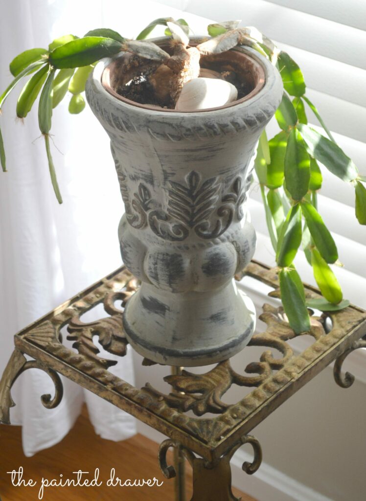French Plant Stand www.thepainteddrawer.com