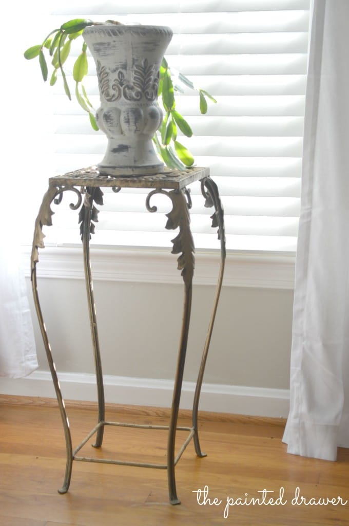 French Plant Stand www.thepainteddrawer.com