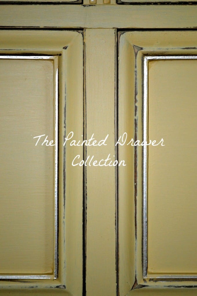 Autumn Mustard Dresser in General Finishes Somerset Gold www.thepainteddrawer.com