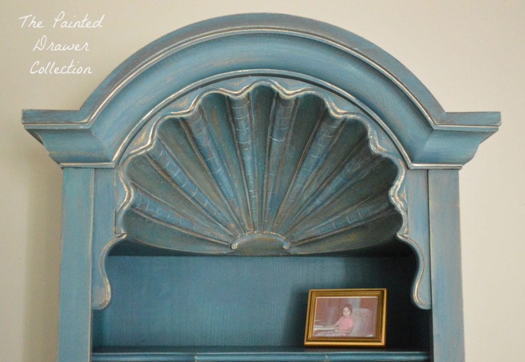 Drexel Shell Cabinet in Annie Sloan Aubusson