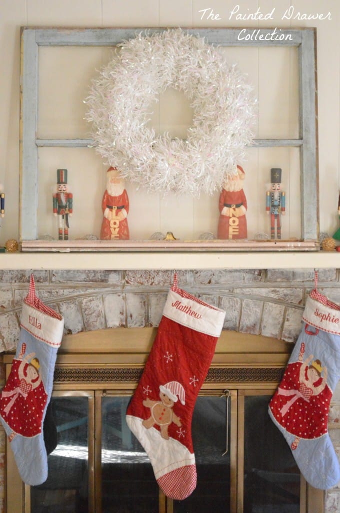 Mantle Christmas decor