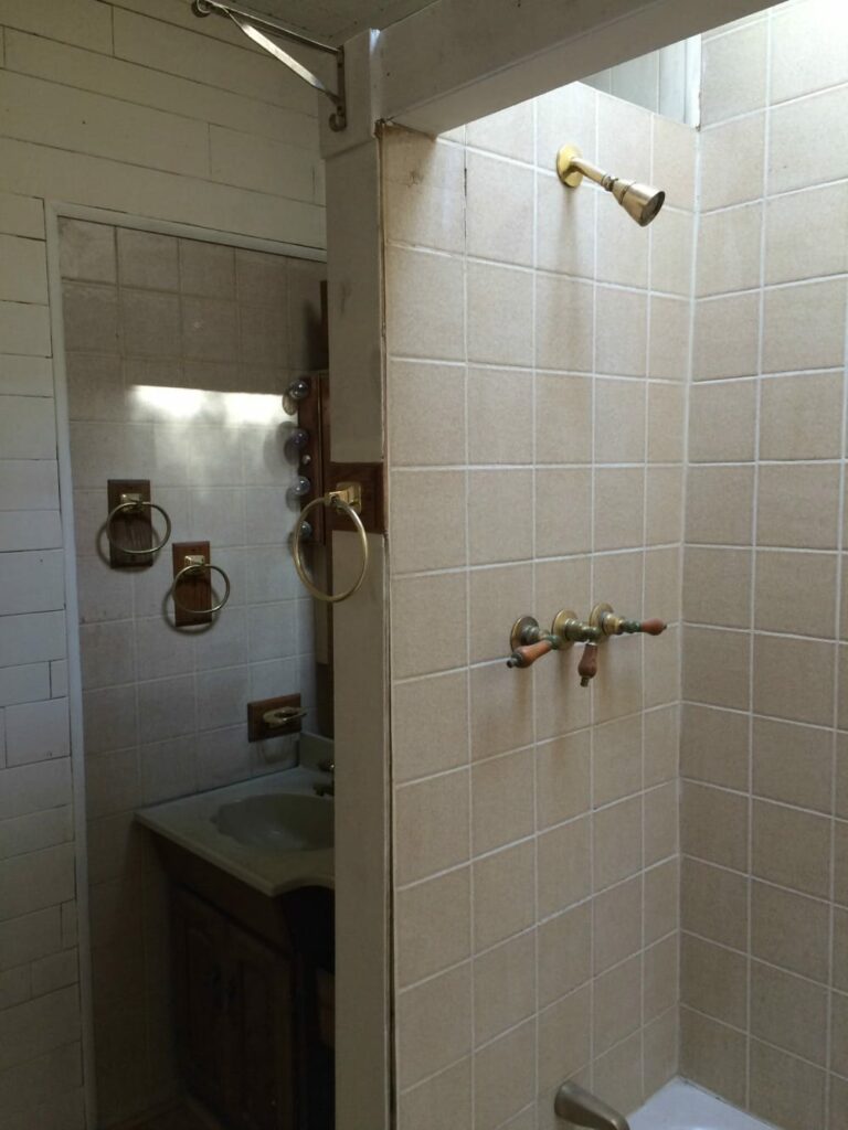 Bathroom of Carriage House in Brooklyn before remodel