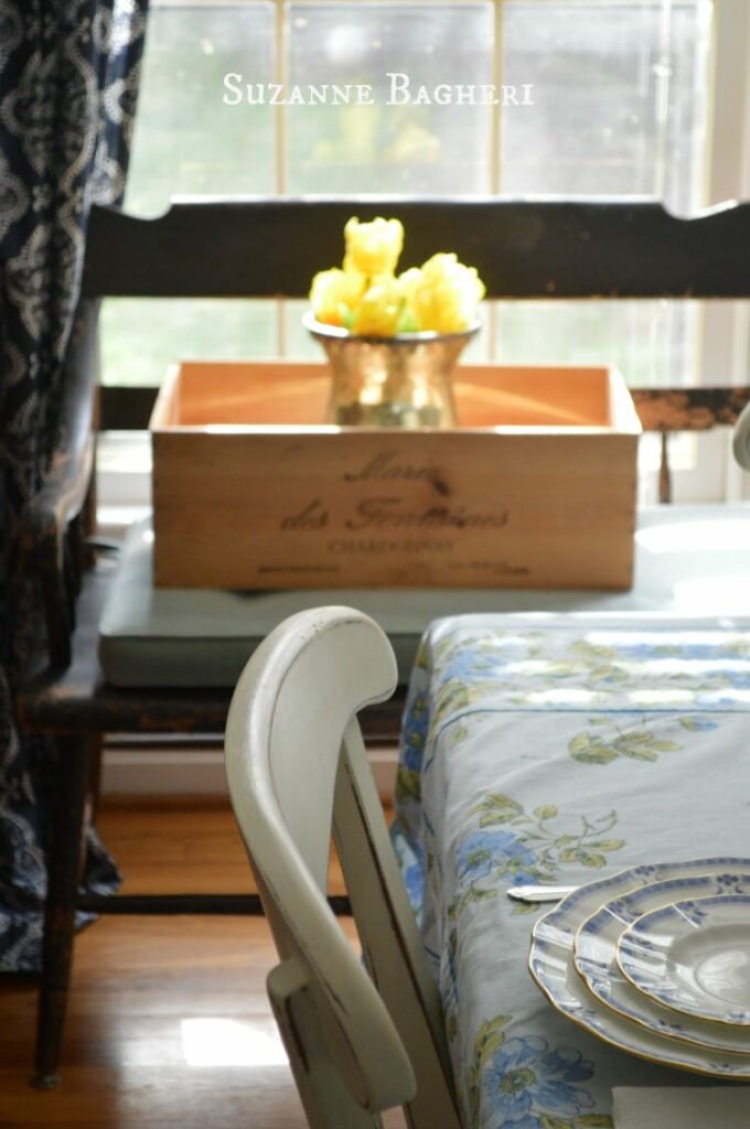 Farmhouse Bench in Dining Room