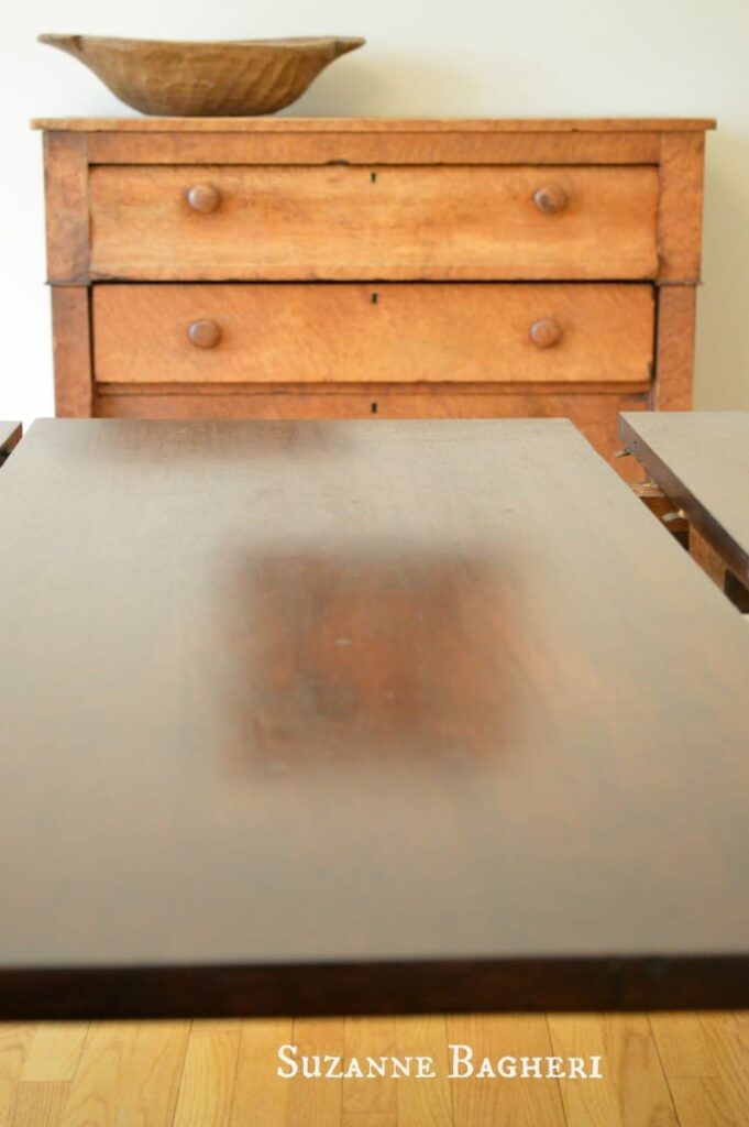 Farmhouse Dresser, Tabletop in General Finishes Java Gel, Empire Dresser