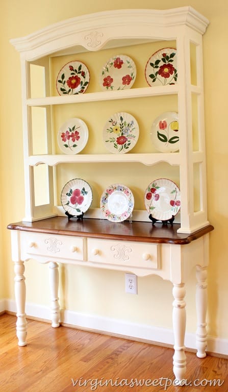 farmhouse style hutch makeover