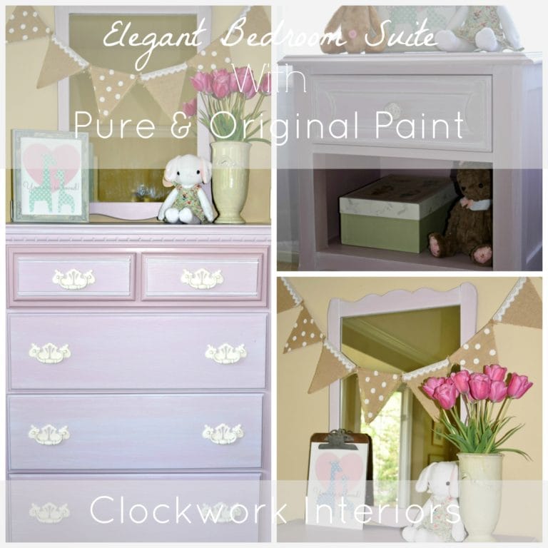 pale pink bedroom set