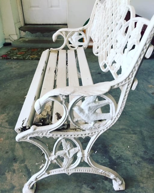 Cast Iron Garden Bench